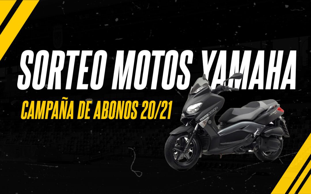 SORTEO DOS MOTOS YAMAHA XMAX 125CC