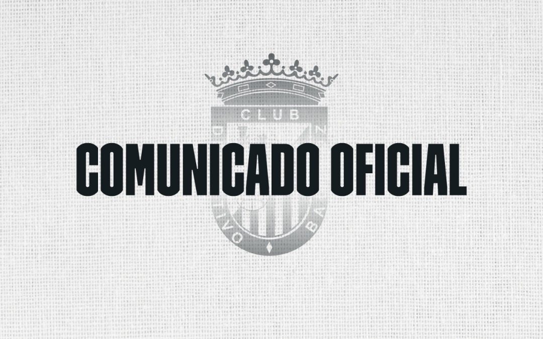 COMUNICADO | Juan María Pozo, “GUDI” deja de ser director deportivo del CD Badajoz.